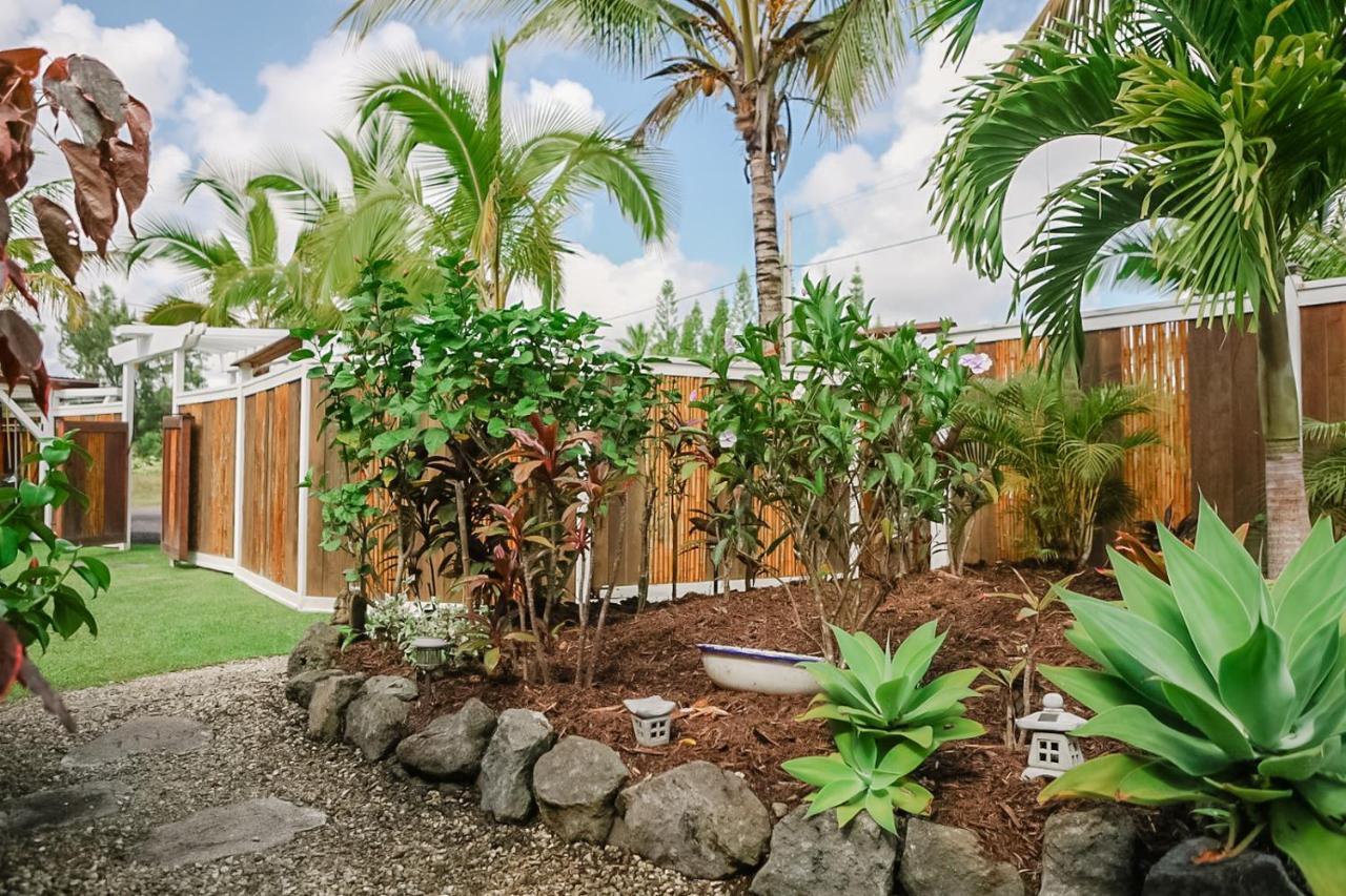 Seaview Paradise Palms&Zen Garden Apt Pahoa Exterior foto