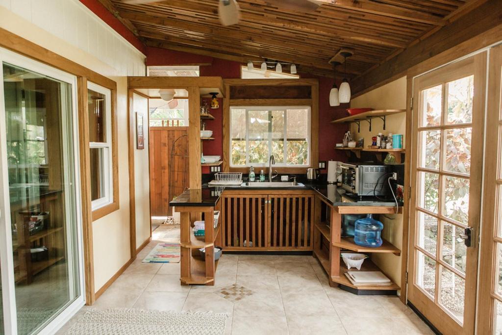 Seaview Paradise Palms&Zen Garden Apt Pahoa Exterior foto