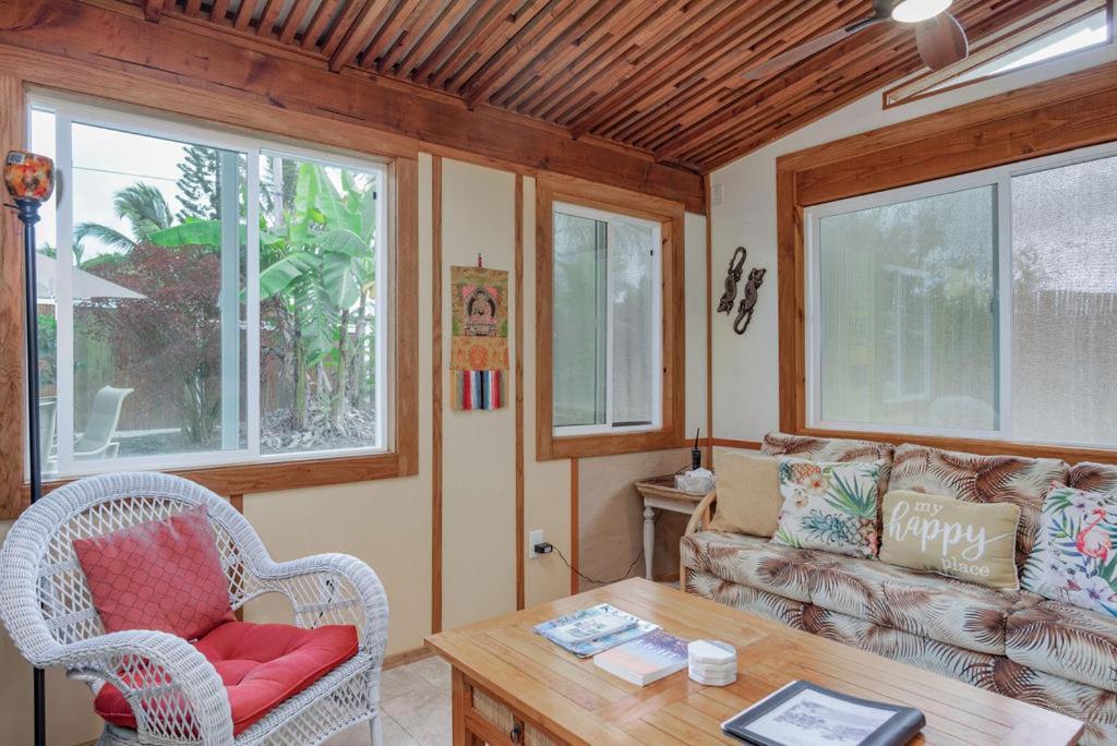 Seaview Paradise Palms&Zen Garden Apt Pahoa Exterior foto