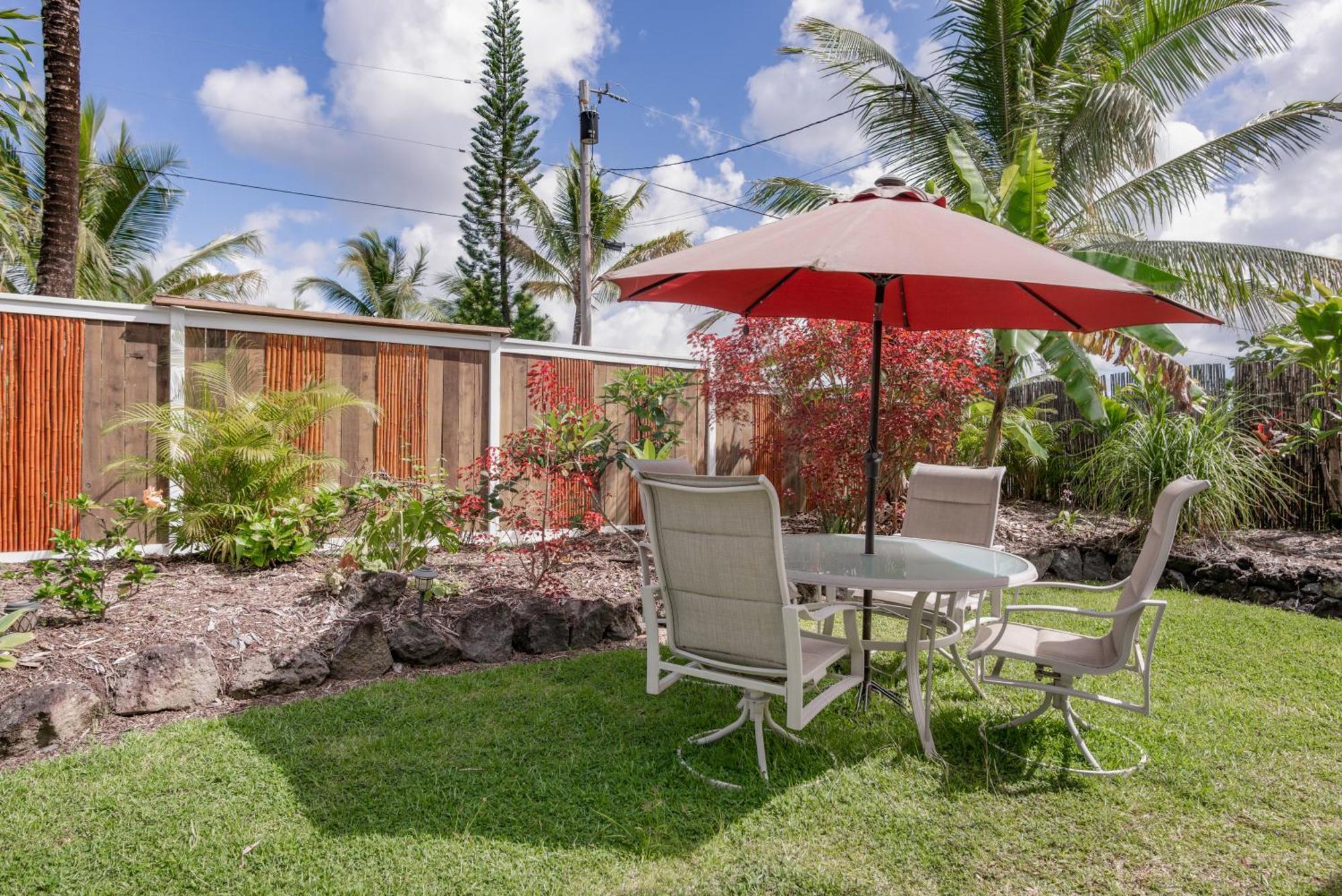 Seaview Paradise Palms&Zen Garden Apt Pahoa Exterior foto